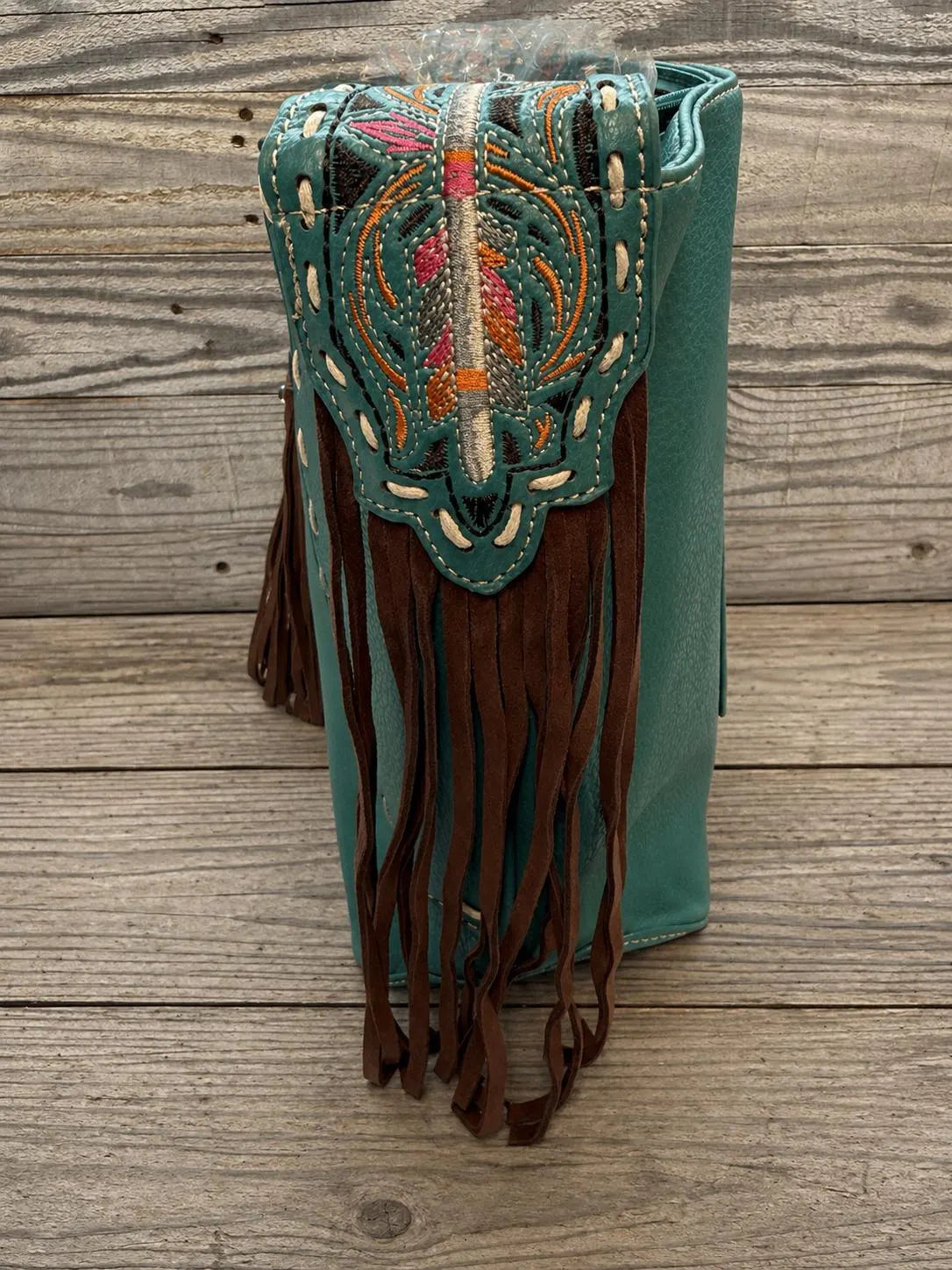 Turquoise Boho Purse