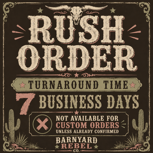 RUSH ORDER